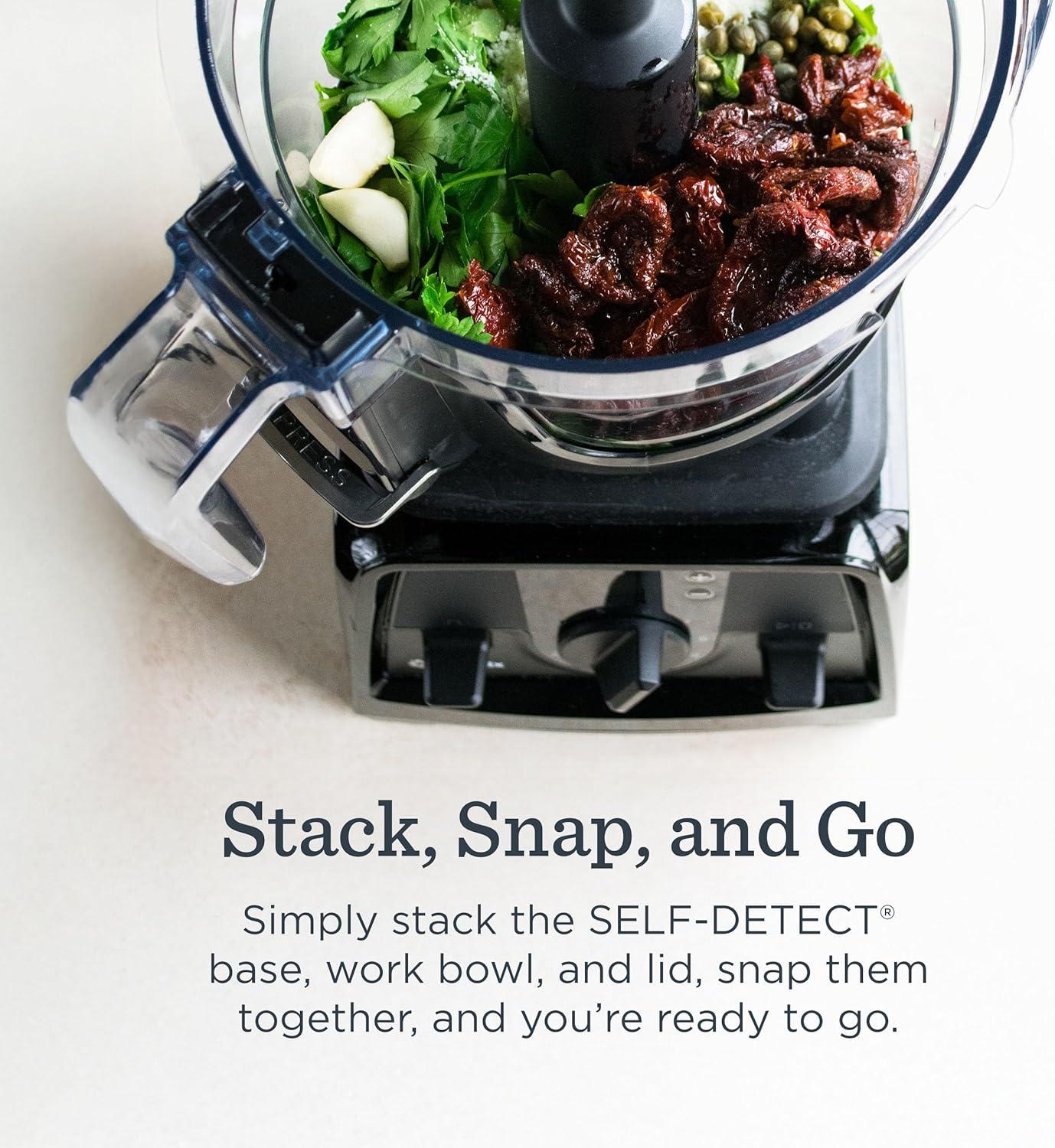 image:imageVitamix 12Cup Food Processor Attachment with SELFDETECT BPAFree with MultiUse Blade and Two Reversible Discs Compatible with Ascent and Venturist Series Vitamix Blenders
