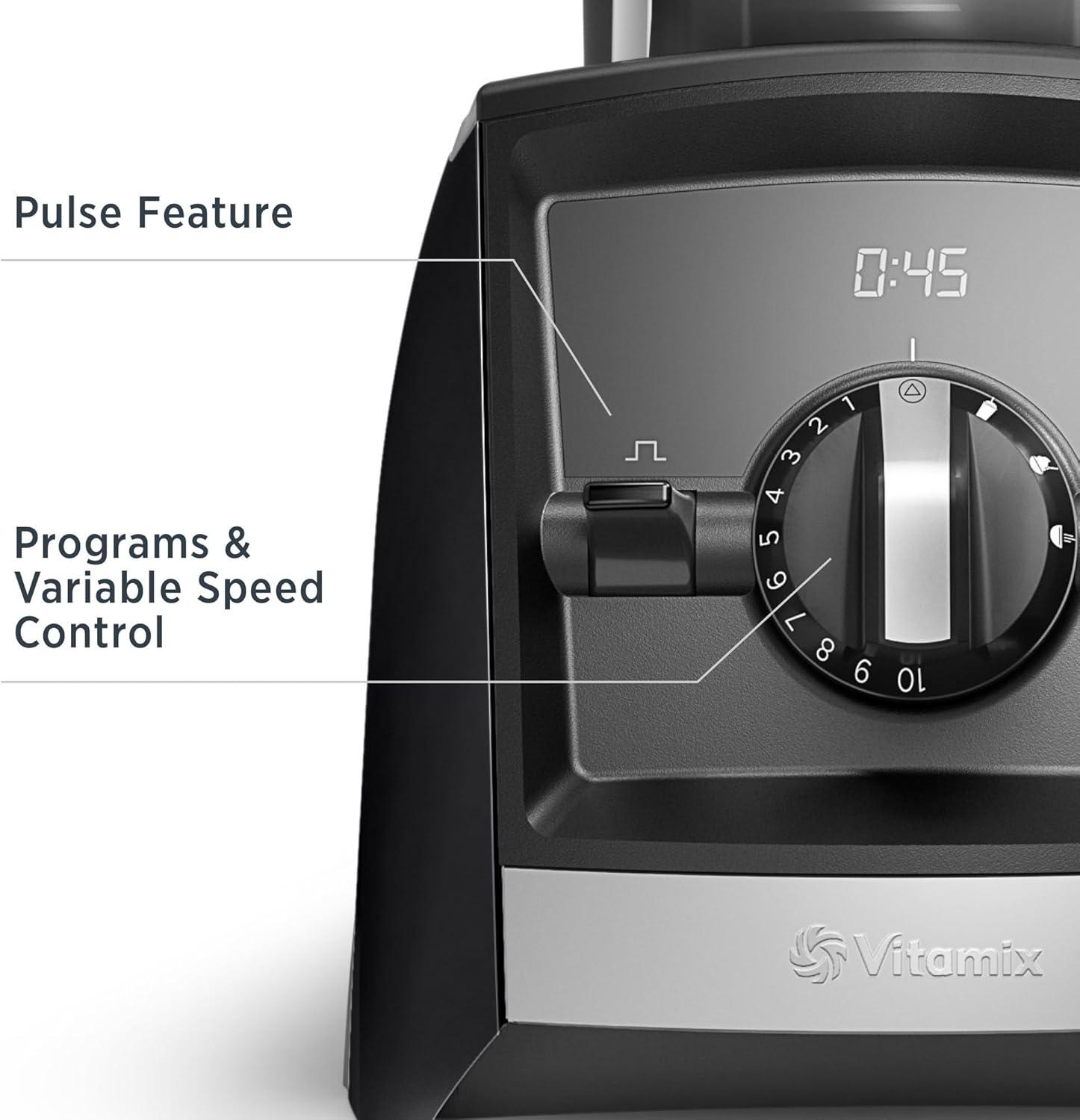 image:imageVitamix A2500 Ascent Series Smart Blender ProfessionalGrade 64 oz LowProfile Container Red RenewedWhite