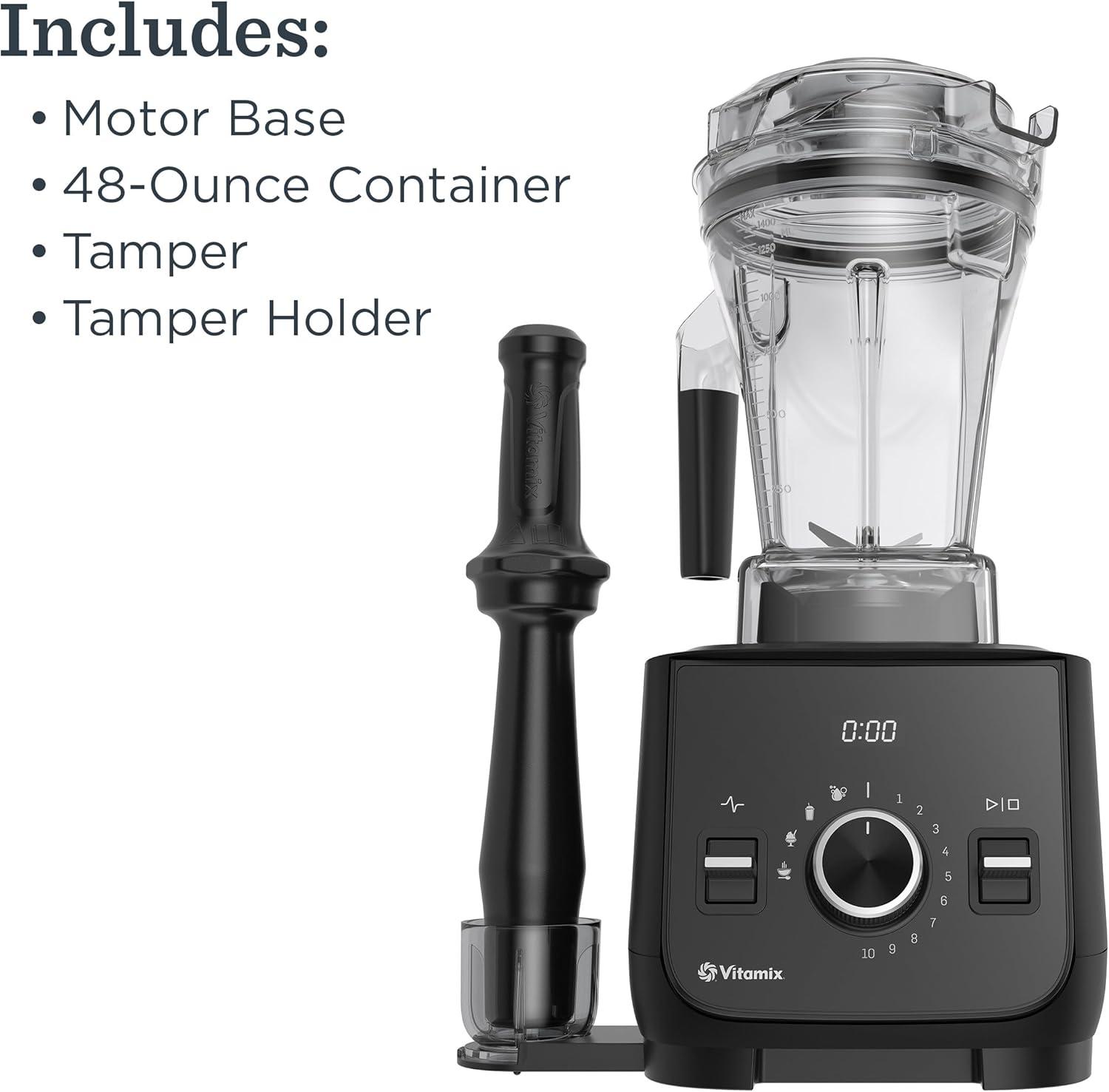 image:imageVitamix Ascent X2 Blender with Three Blending Programs SelfCleaning Program ProfessionalGrade Blender for Smoothies Soups and More StainlessSteel Blades 48 Oz Container Midnight BlueShadow Black