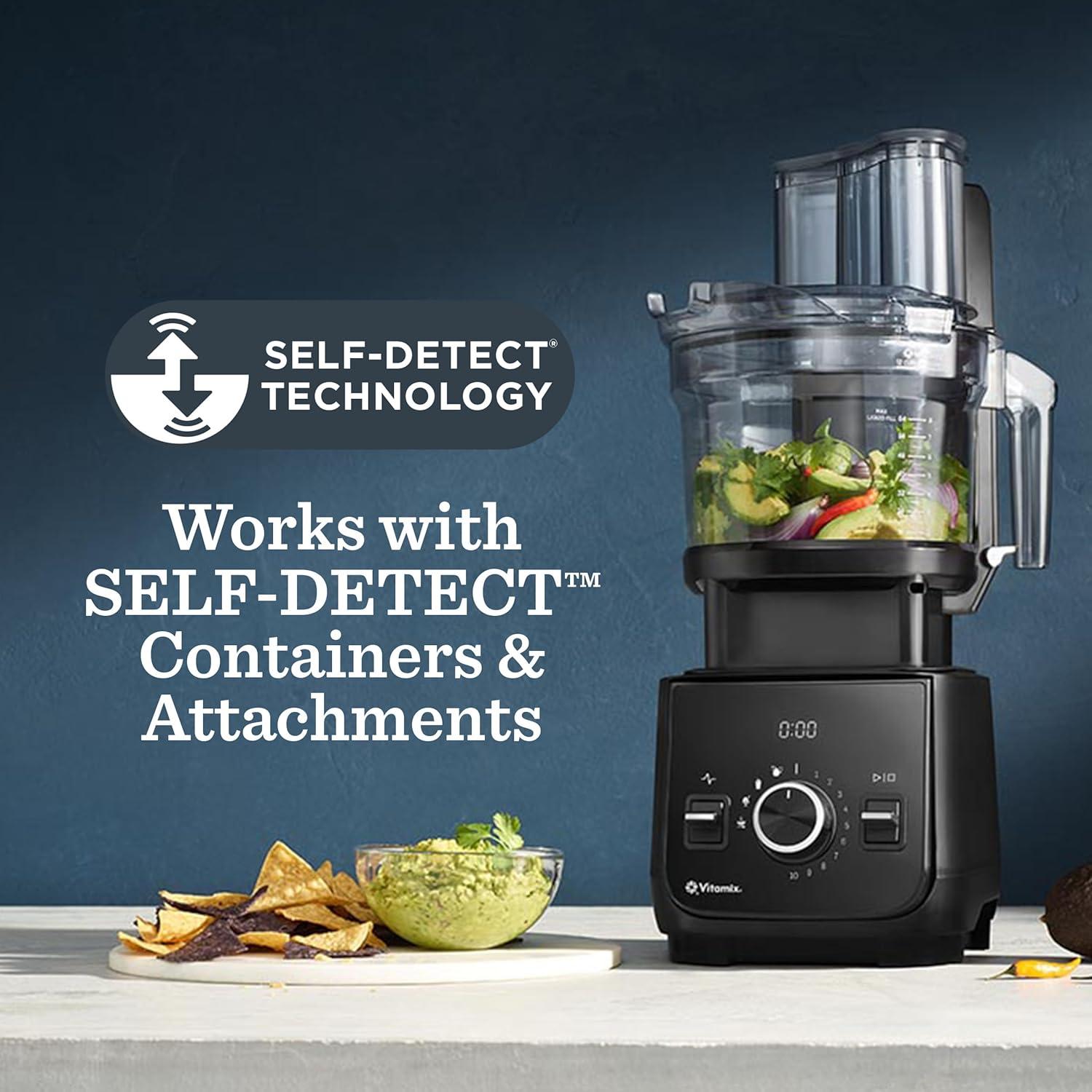 image:imageVitamix Ascent X2 Blender with Three Blending Programs SelfCleaning Program ProfessionalGrade Blender for Smoothies Soups and More StainlessSteel Blades 48 Oz Container Midnight BlueShadow Black