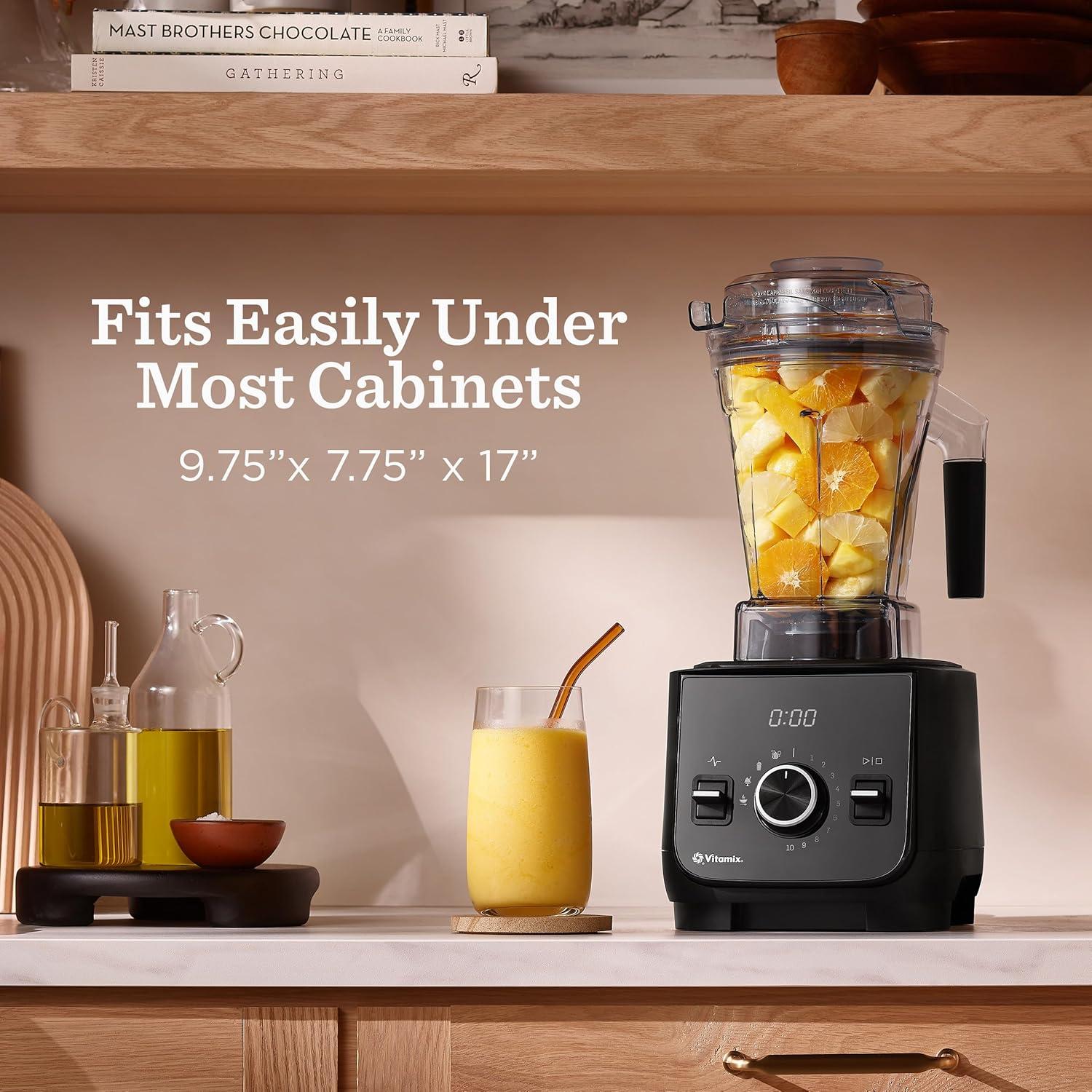 image:imageVitamix Ascent X2 Blender with Three Blending Programs SelfCleaning Program ProfessionalGrade Blender for Smoothies Soups and More StainlessSteel Blades 48 Oz Container Midnight BlueShadow Black
