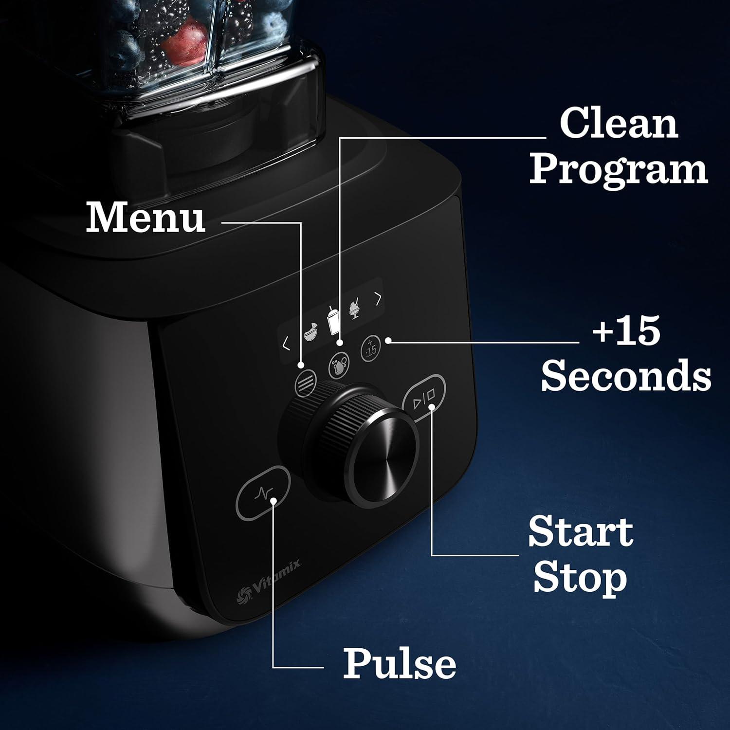 image:imageVitamix Ascent X4 Blender with Five Blending Programs SelfCleaning Program ProfessionalGrade Blender for Smoothies Soups and More StainlessSteel Blades 48 Oz Container Polar WhiteBlack Stainless