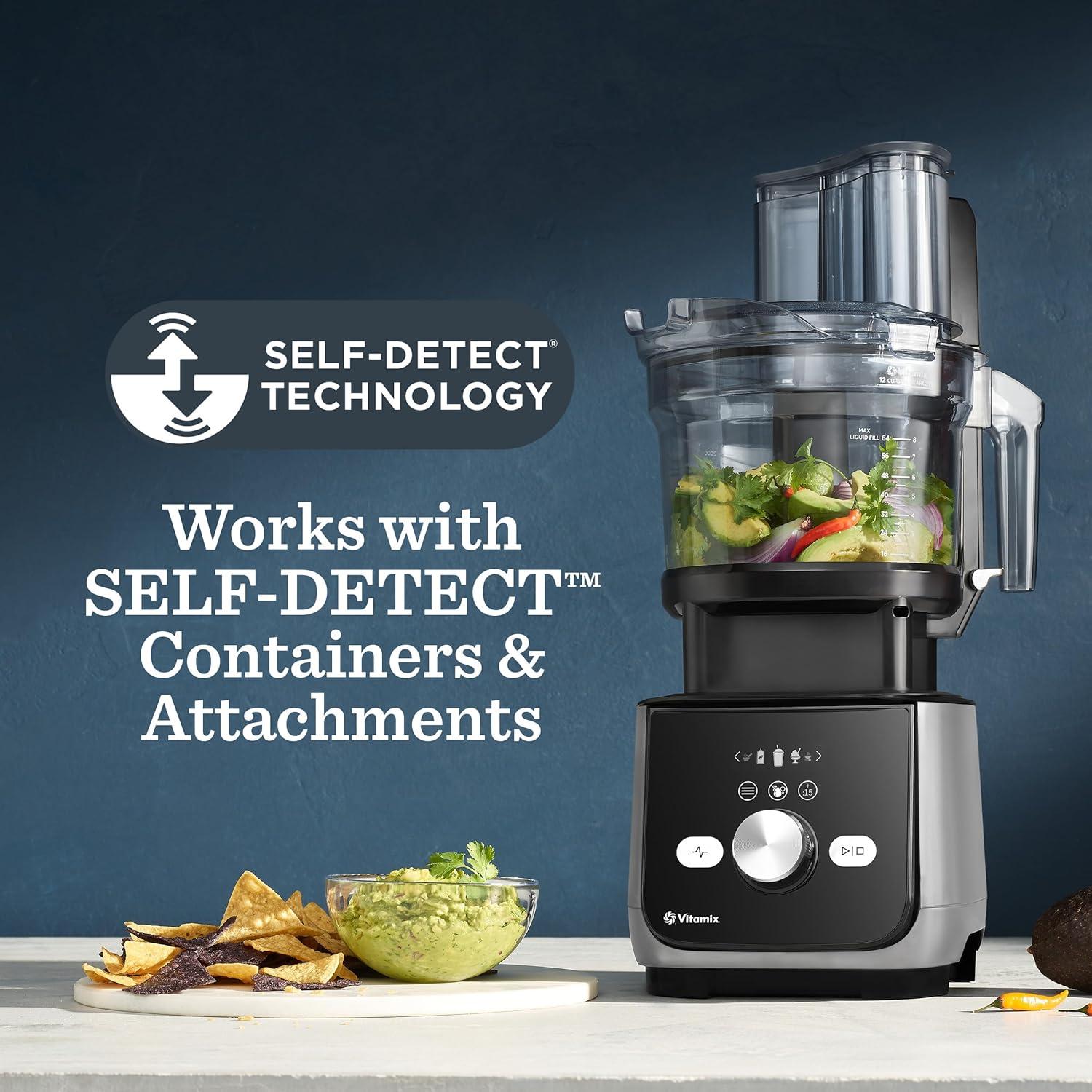 image:imageVitamix Ascent X5 Blender with 10 Blending Programs SelfCleaning Program ProfessionalGrade Blender for Smoothies Soups and More StainlessSteel Blades 48 Oz Container Graphite Metal FinishPolar White