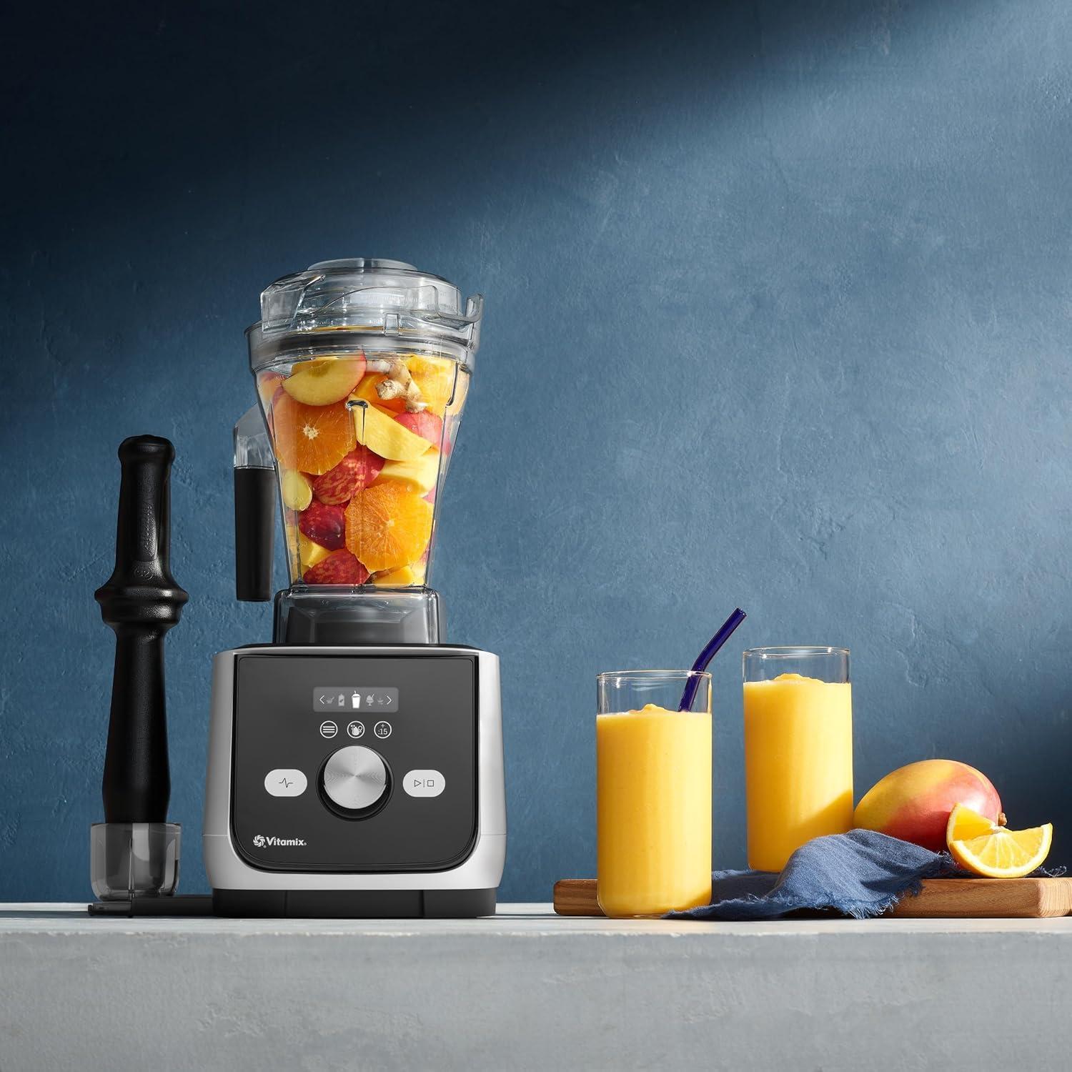 image:imageVitamix Ascent X5 Blender with 10 Blending Programs SelfCleaning Program ProfessionalGrade Blender for Smoothies Soups and More StainlessSteel Blades 48 Oz Container Graphite Metal FinishPolar White