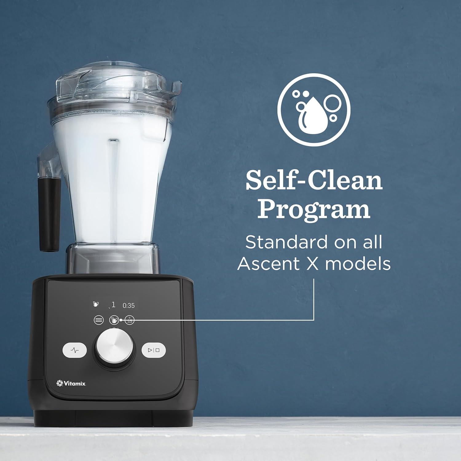 image:imageVitamix Ascent X5 Blender with 10 Blending Programs SelfCleaning Program ProfessionalGrade Blender for Smoothies Soups and More StainlessSteel Blades 48 Oz Container Graphite Metal FinishGraphite