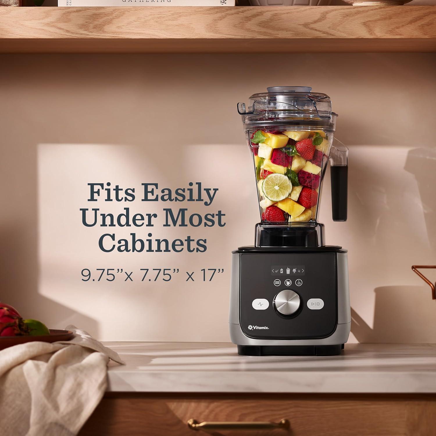 image:imageVitamix Ascent X5 Blender with 10 Blending Programs SelfCleaning Program ProfessionalGrade Blender for Smoothies Soups and More StainlessSteel Blades 48 Oz Container Graphite Metal FinishPolar White