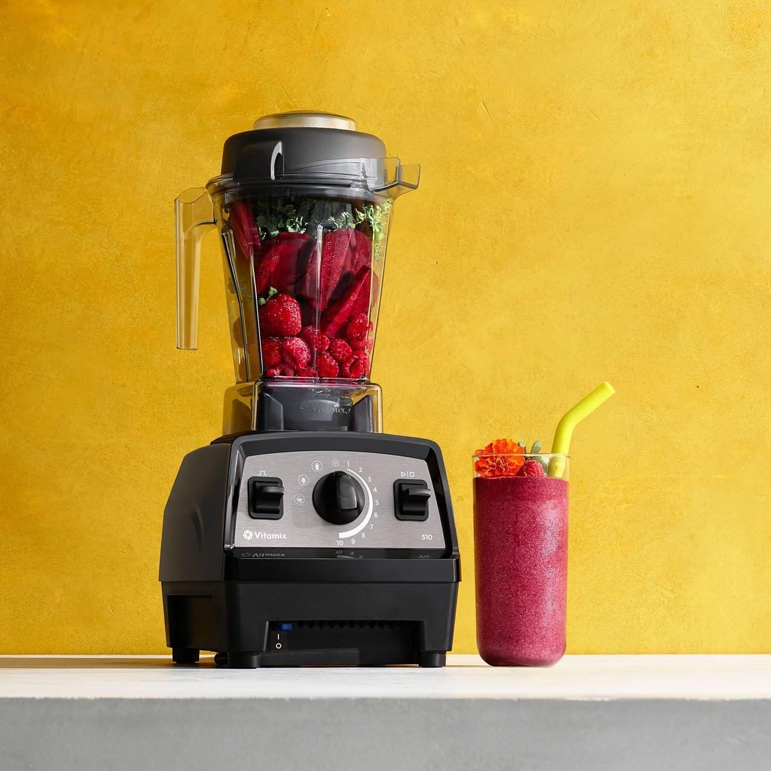 image:imageVitamix Propel 510 Blender with Simply Smoothies Cookbook 3 Preset Blending Programs ProfessionalGrade 48oz Container SlateWhite