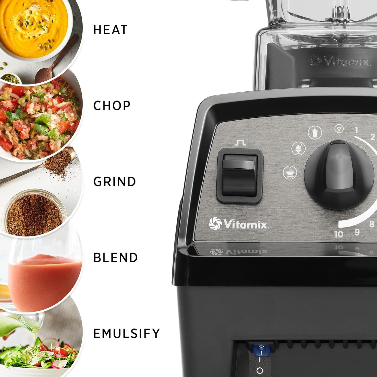 image:imageVitamix Propel 510 Blender with Simply Smoothies Cookbook 3 Preset Blending Programs ProfessionalGrade 48oz Container SlateWhite