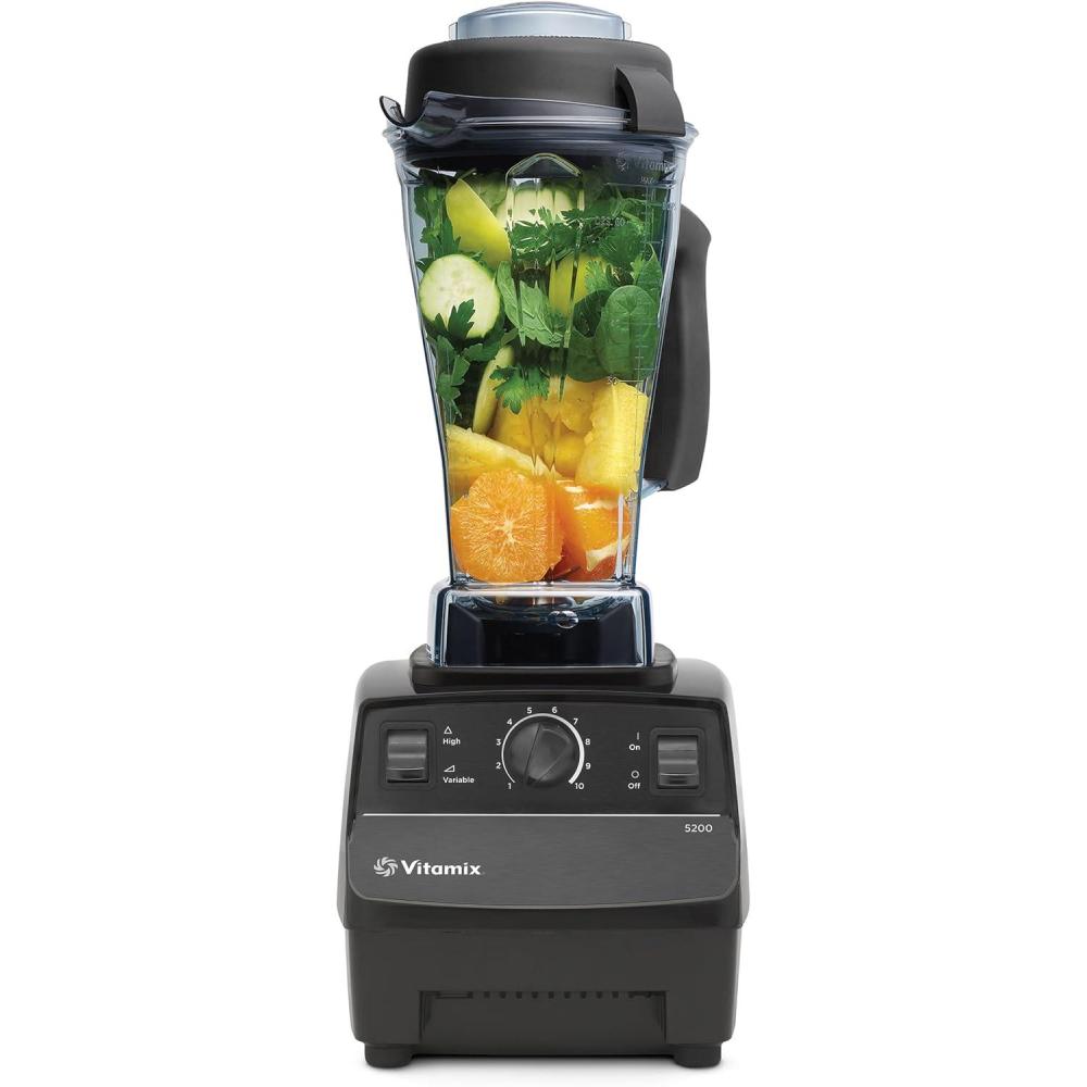 image:imageVitamix 5200 Blender ProfessionalGrade Blender for Smoothies Soups Ice Cream and More StainlessSteel Blades SelfCleaning Kitchen Appliance 64 Oz Container BlackBlack