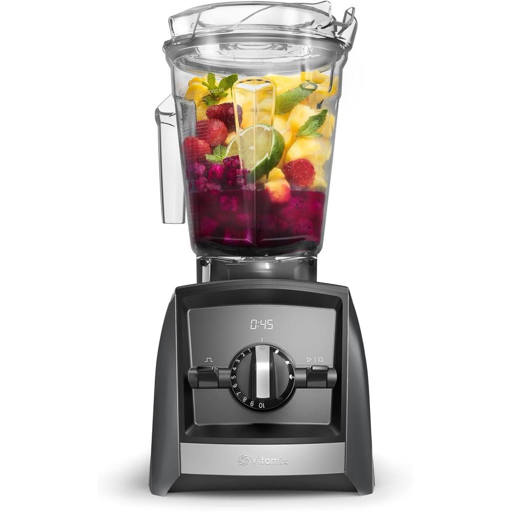 image:imageVitamix A2500 Ascent Series Smart Blender ProfessionalGrade 64 oz LowProfile Container Red RenewedSlate
