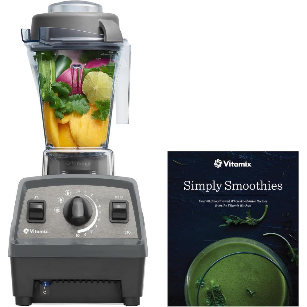 image:imageVitamix Propel 510 Blender with Simply Smoothies Cookbook 3 Preset Blending Programs ProfessionalGrade 48oz Container SlateSlate