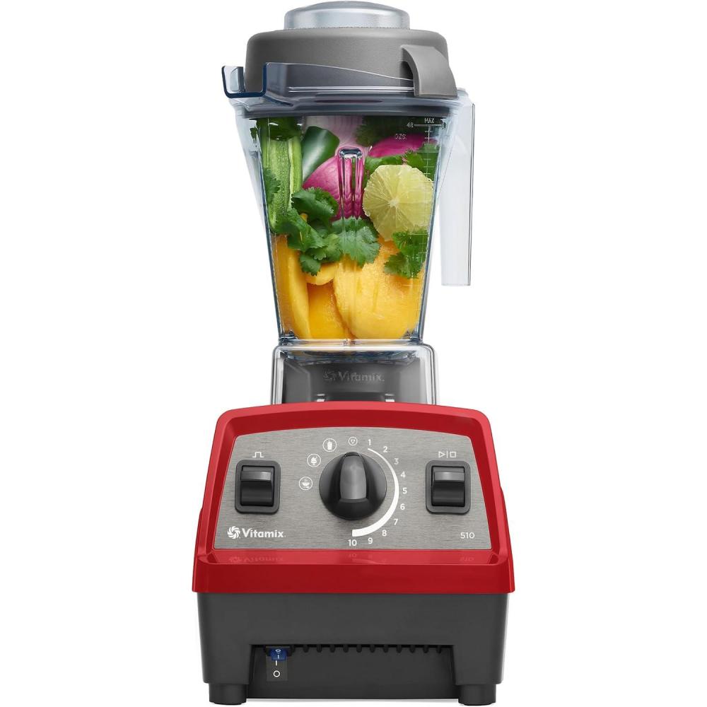 image:imageVitamix Propel Series 510 Blender with Three Blending Programs ProfessionalGrade Blender for Smoothies and More StainlessSteel Blades SelfCleaning Kitchen Appliance 48 Oz Container WhiteRed