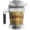 image:imageVitamix 48Ounce Dry Grains Blender Container with SELFDETECT DishwasherSafe BPAFree LaserCut StainlessSteel Blades Tamper Included Compatible with All FullSize Vitamix BlendersClear