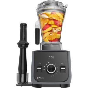 Vitamix Ascent X2 Blender with Three Blending Programs, Self-Cleaning Program, Professional-Grade Blender for Smoothies, Soups and More, Stainless-Steel Blades, 48 Oz Container, Midnight Blue(Nano Gray)