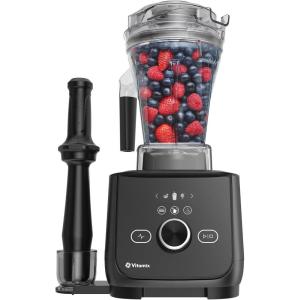 Vitamix Ascent X4 Blender with Five Blending Programs, Self-Cleaning Program, Professional-Grade Blender for Smoothies, Soups and More, Stainless-Steel Blades, 48 Oz Container, Polar White(Black Stainless)