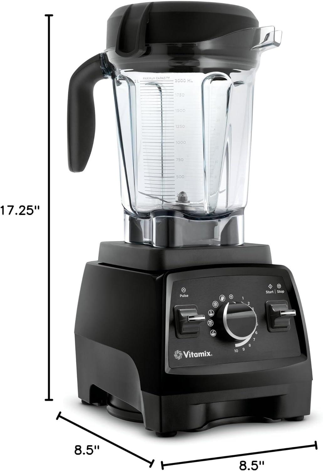 image:imageVitamix Professional Series 750 Blender ProfessionalGrade 64 oz LowProfile Container Black SelfCleaning 1957Black