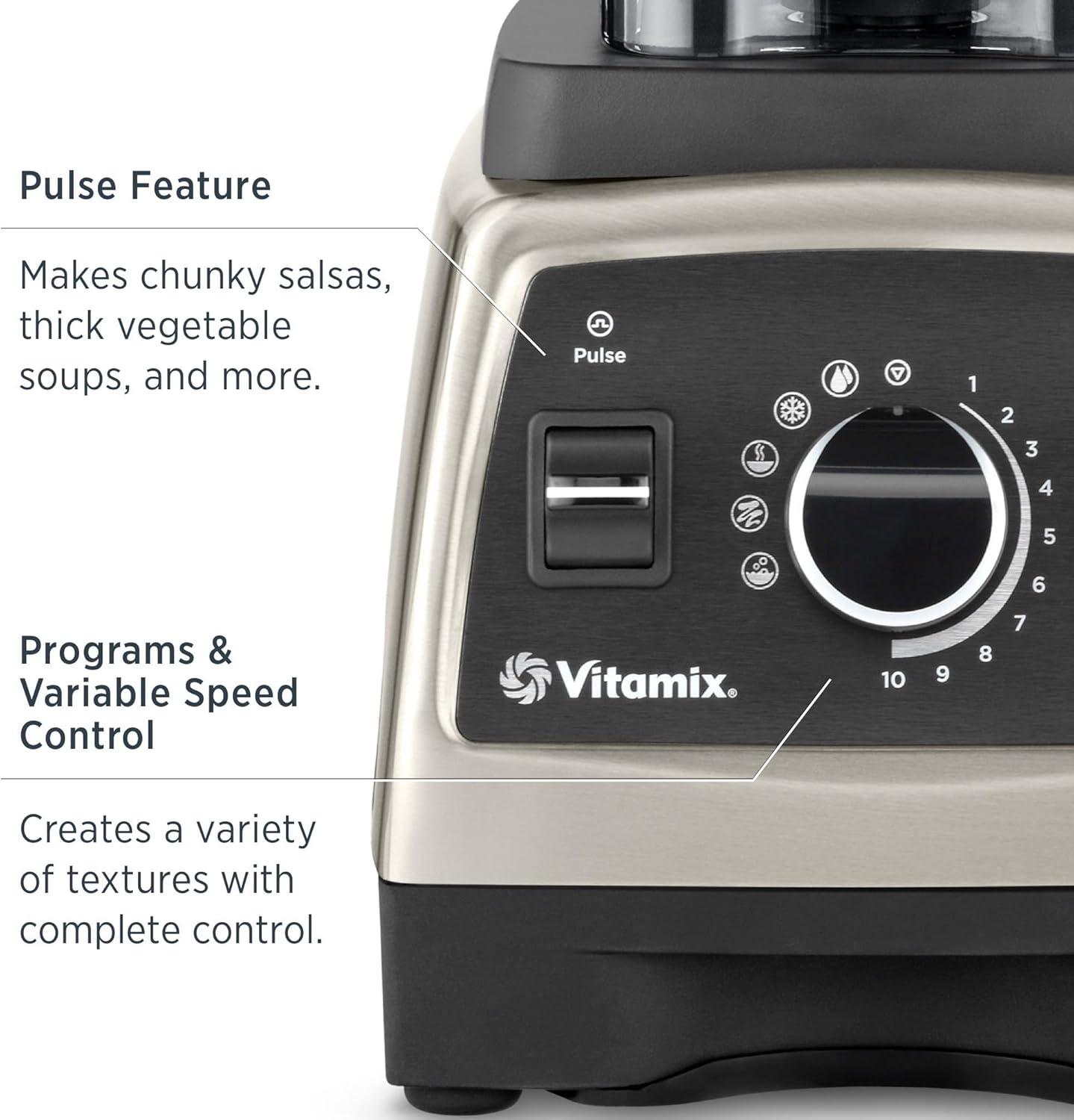 image:imageVitamix Professional Series 750 Blender ProfessionalGrade 64 oz LowProfile Container Black SelfCleaning 1957Black