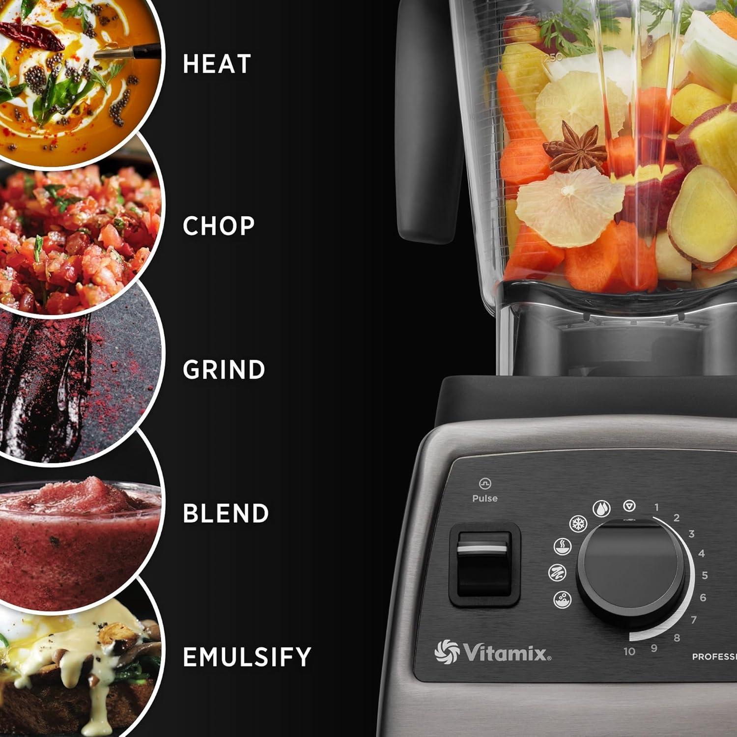 image:imageVitamix Professional Series 750 Blender ProfessionalGrade 64 oz LowProfile Container Black SelfCleaning 1957Black