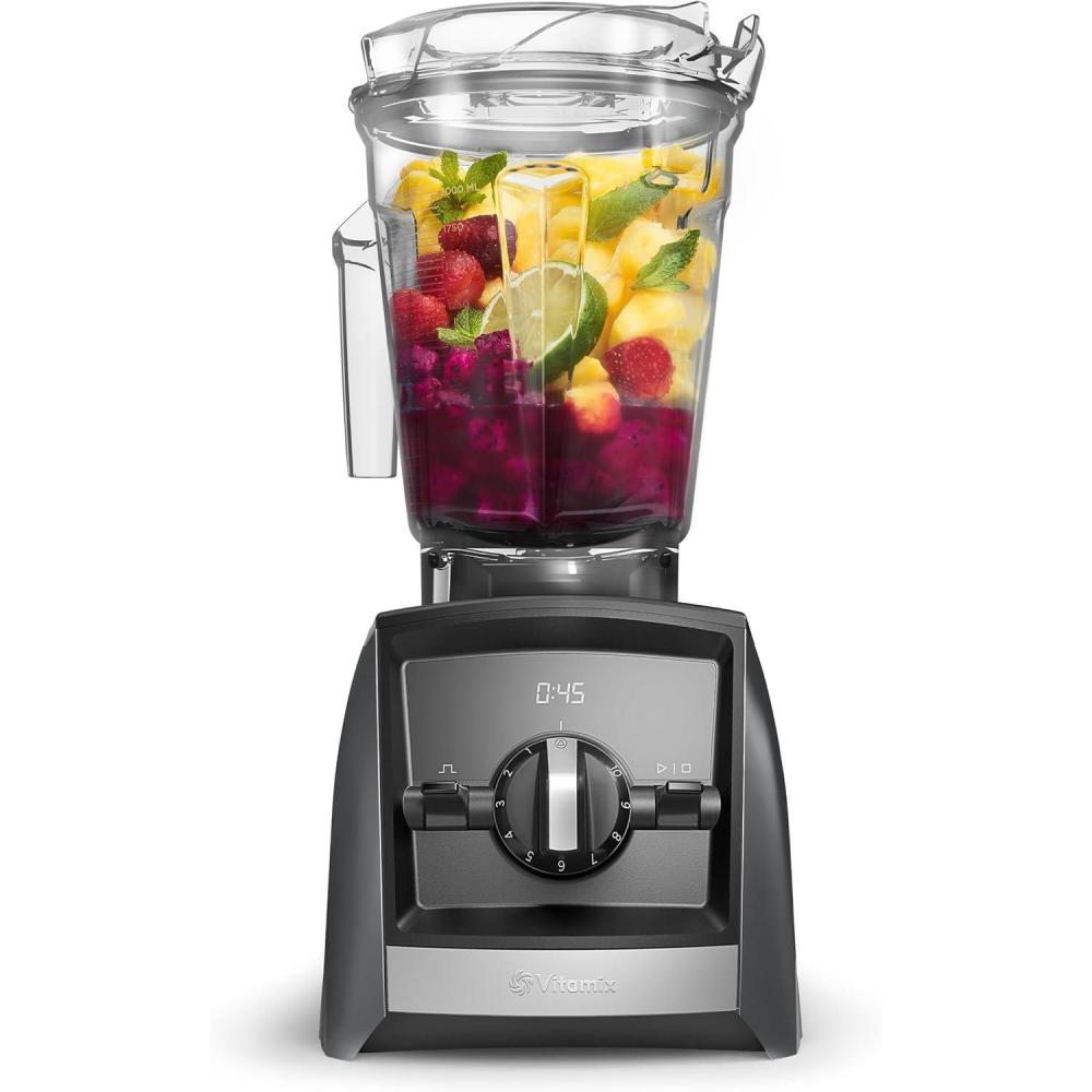 image:imageVitamix A2300 Ascent Series Smart Blender ProfessionalGrade 64 oz LowProfile Container WhiteSlate
