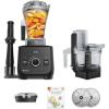 image:imageVitamix Ascent X2 SmartPrep Kitchen System ProfessionalGrade Blender StainlessSteel Blades 12Cup Food Processor Attachment 48 Oz Blender Container Black