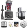image:imageVitamix Ascent X4 Gourmet SmartPrep Kitchen System ProfessionalGrade Blender StainlessSteel Blades 12Cup Food Processor Attachment with 4 Discs 48 Oz Blender Container Black