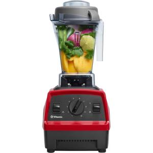 Vitamix Explorian E310 Blender, Professional-Grade Kitchen Blender for Smoothies, Soups, Juices and More, 10-Speed, Stainless Steel Blades, Self-Cleaning Kitchen Appliance, 48 Oz Container, Slate(Red)