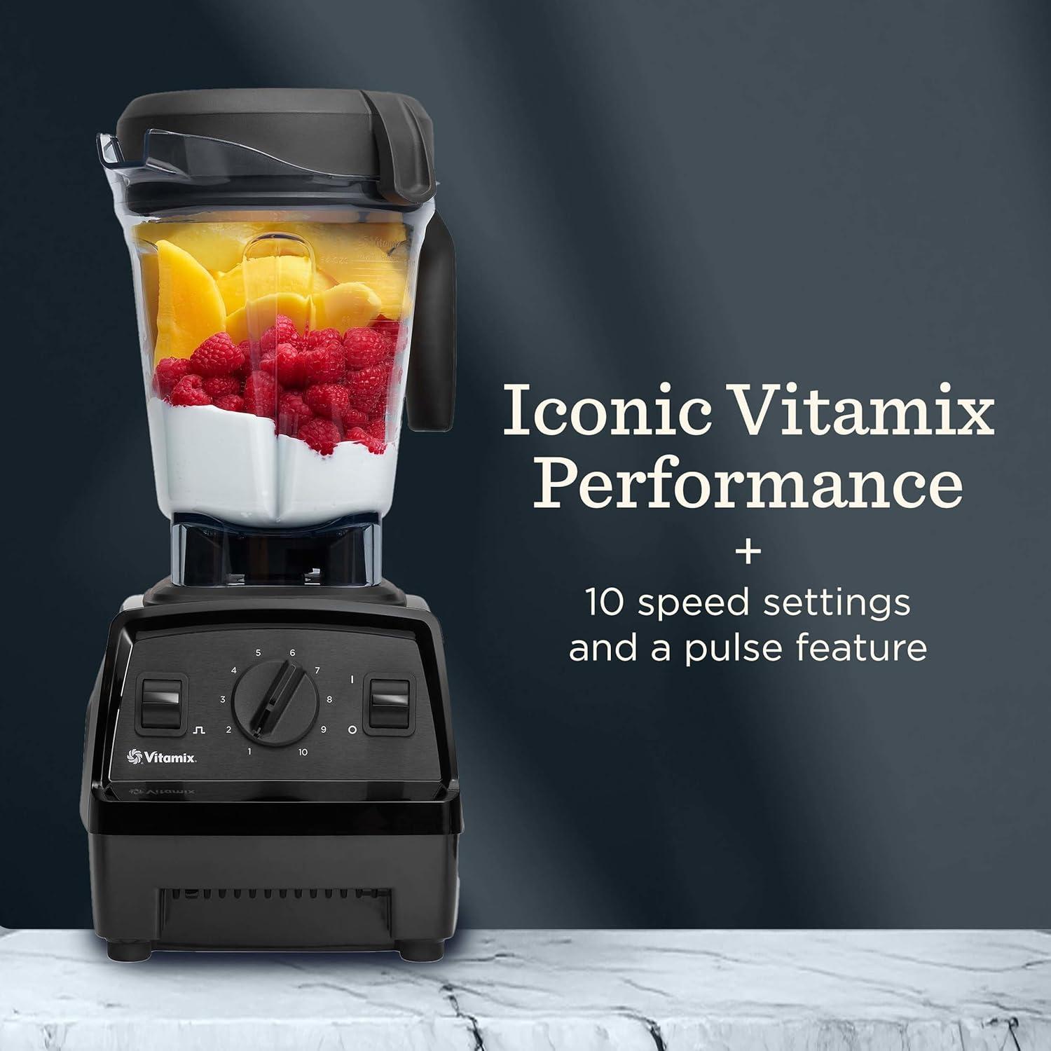 image:imageVitamix Explorian Blender ProfessionalGrade 64 oz LowProfile Container Black 65542 Renewed PremiumBlack