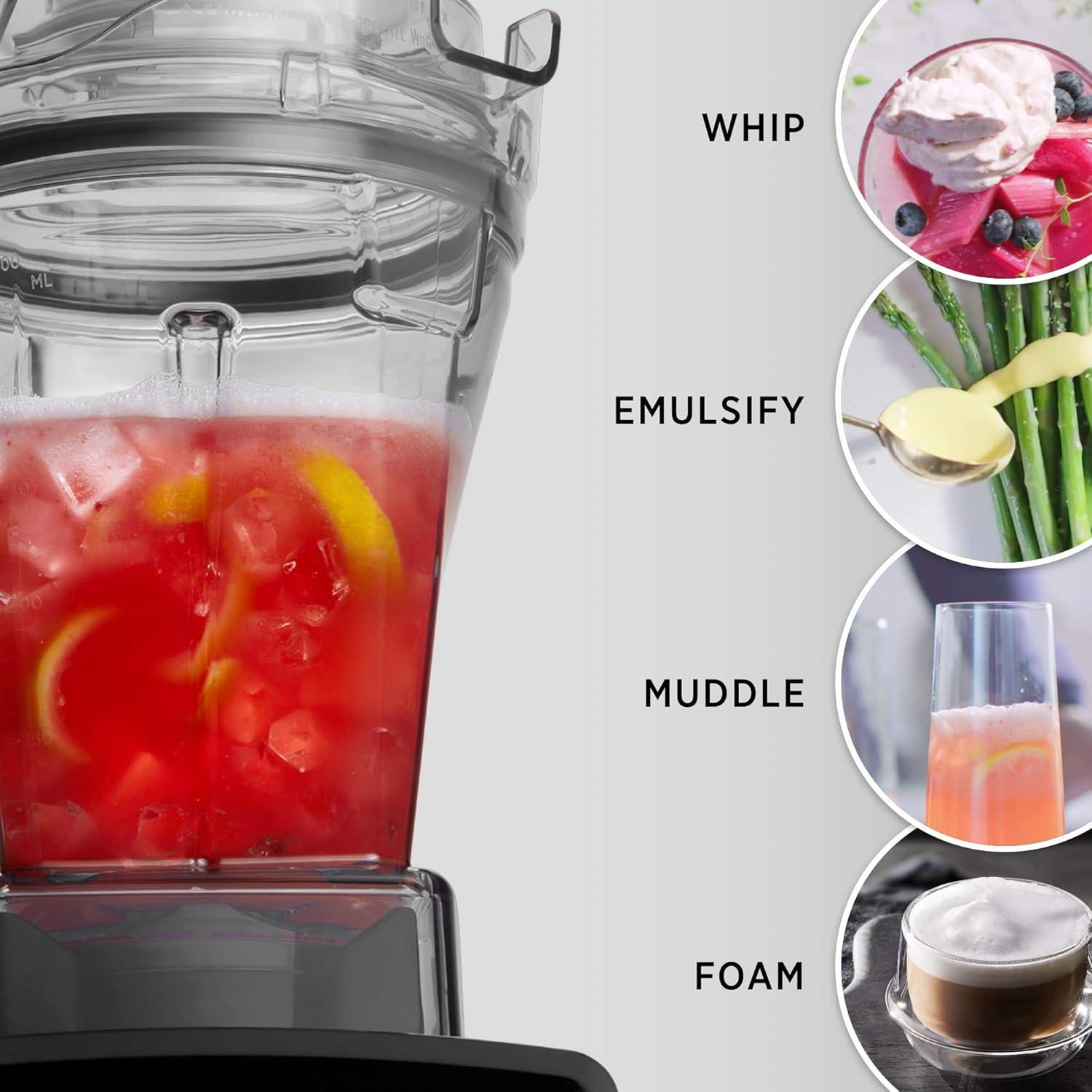 image:imageVitamix Explorian Series E310 Blender Aer Disc Container Bundle ProfessionalGrade 48ounce Container Variable Speed Control Black