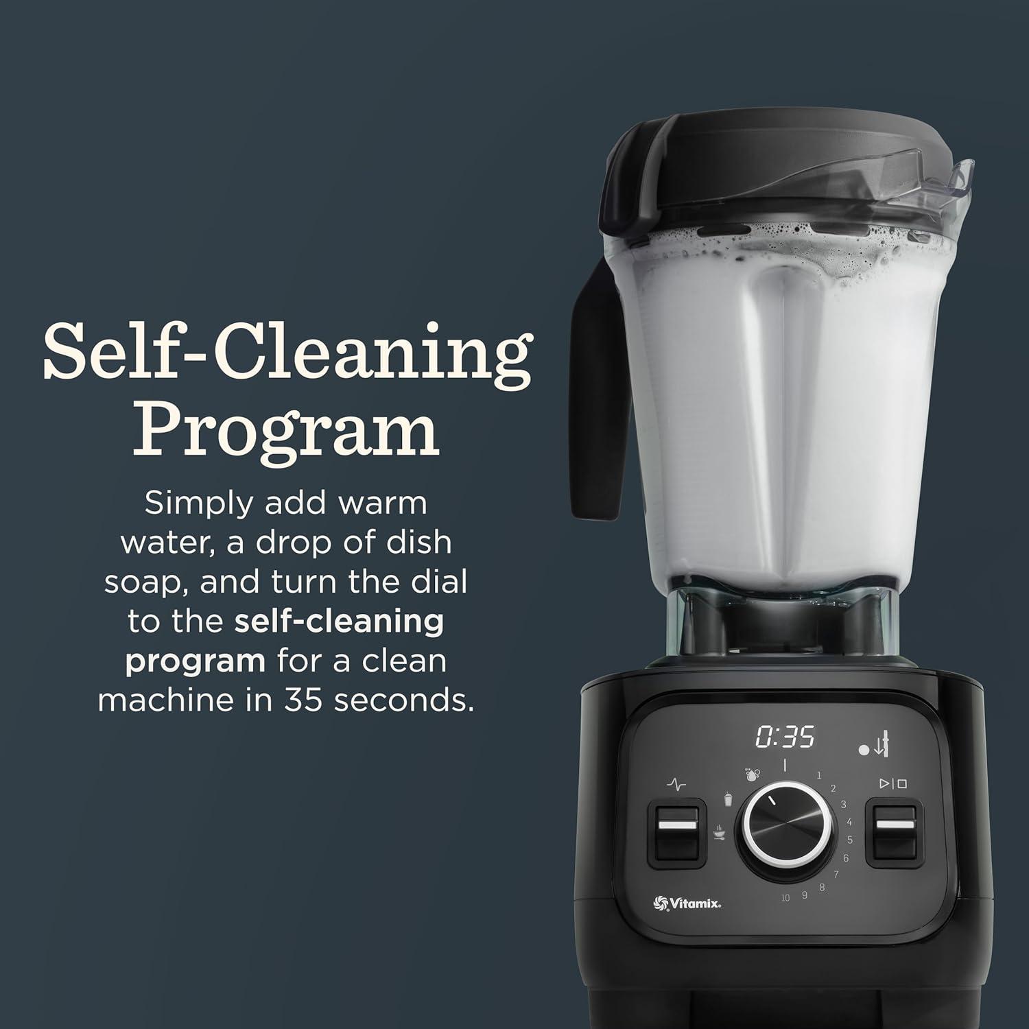 image:imageVitamix Alta Pro Blender Two Blending Programs SelfCleaning Program ProfessionalGrade Blender for Smoothies and More StainlessSteel Blades 64 Oz Container Black Renewed Premium
